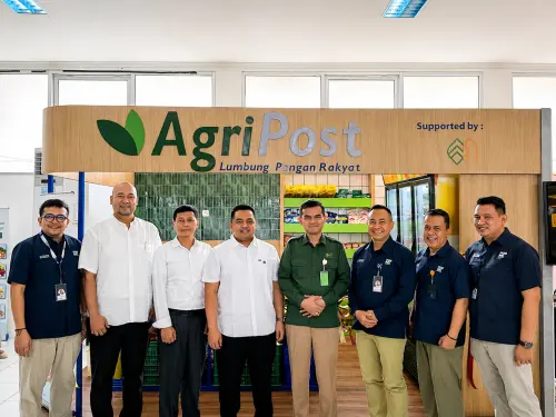 Pos Indonesia dan Rumah Tani Nusantara Luncurkan AgriPost, Bidik 20 Outlet dan 5 Hub Distribusi Pangan