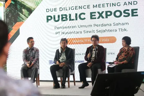 Nusantara Sawit Sejahtera Pasang Harga Penawaran Awal IPO di Kisaran Rp122-Rp190 Per Saham