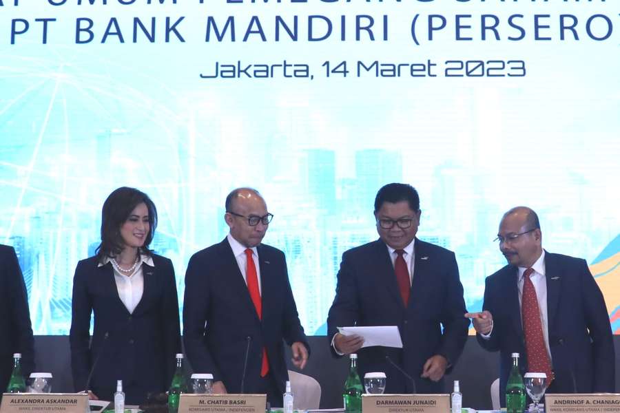 Dividen Bank Mandiri Ditetapkan Rp529,34 per Lembar Saham