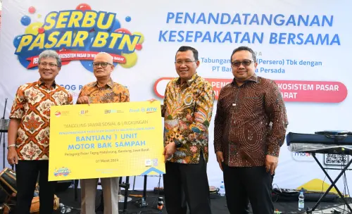 BTN Dorong Digitalisasi Pasar Tradisional