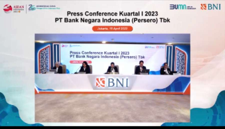 Laba Bersih BNI Tumbuh 31,8% jadi Rp5,2 Triliun pada Kuartal I 2023