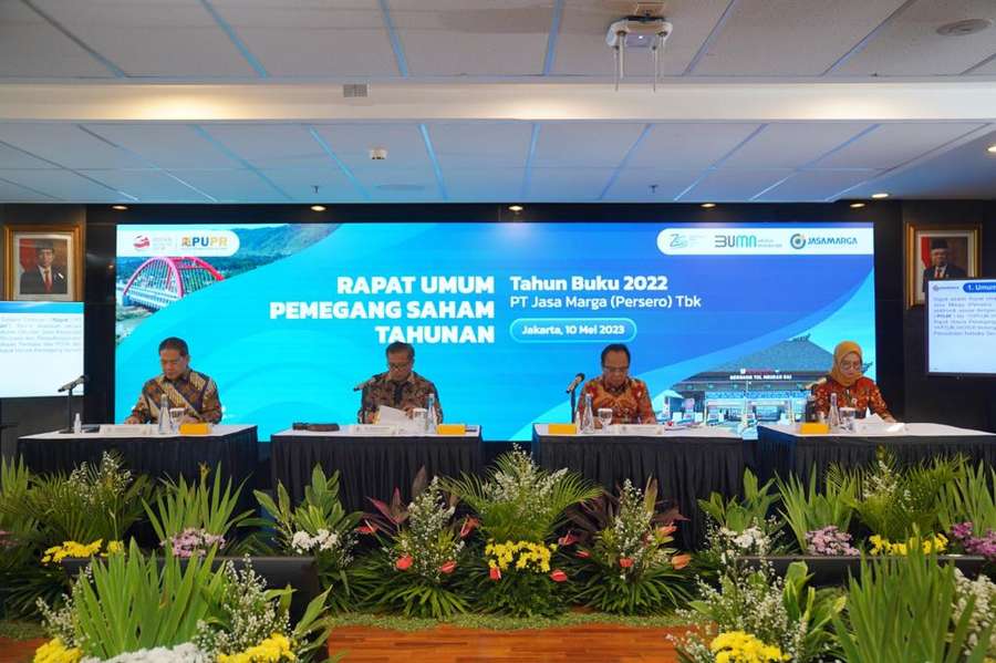 Dividen Jasa Marga Didistribusikan 9 Juni 2023