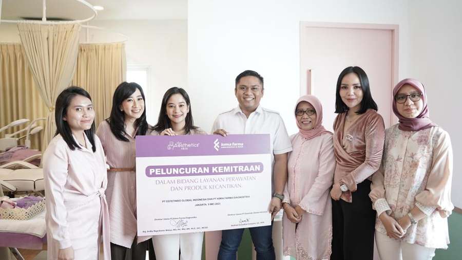 The Aesthetics Skin dan Kimia Farma Laboratorium & Klinik Luncurkan Klinik Baru di Kalideres