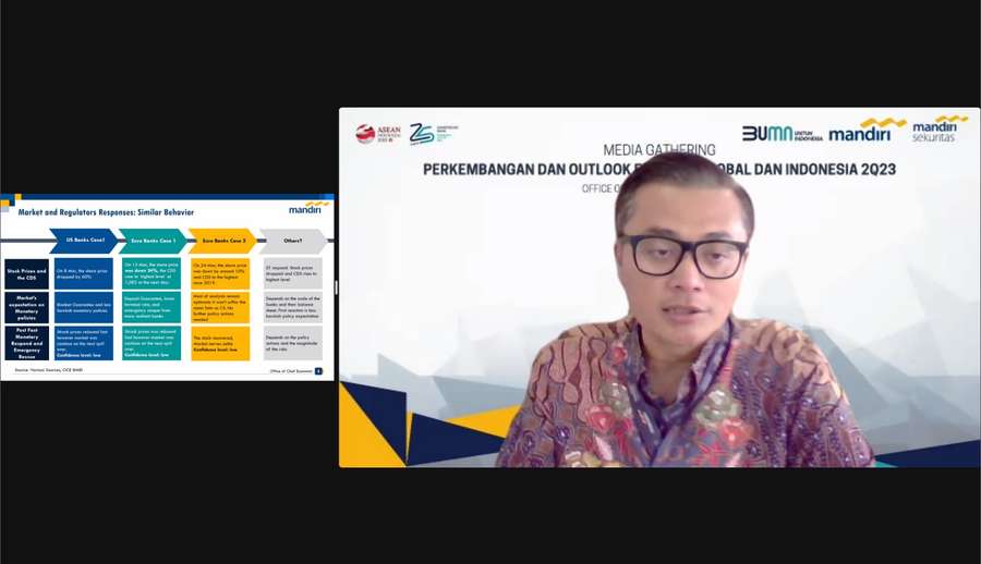 Bank Mandiri Optimistis Pertumbuhan Ekonomi Indonesia Capai 5,07% pada Triwulan II 2023