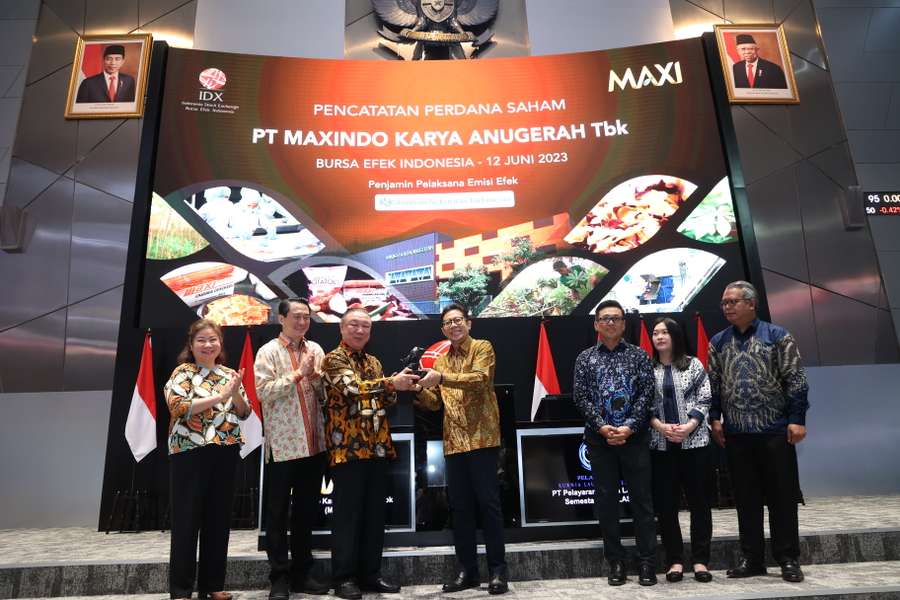 Perdagangan Perdana, Saham MAXI Alami ARB, Tergerus 15%