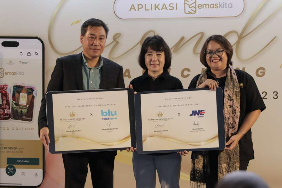 Luncurkan Aplikasi EmasKITA, HRTA Bidik Pertumbuhan Penjualan Kanal Digital 30-50% Tahun Ini