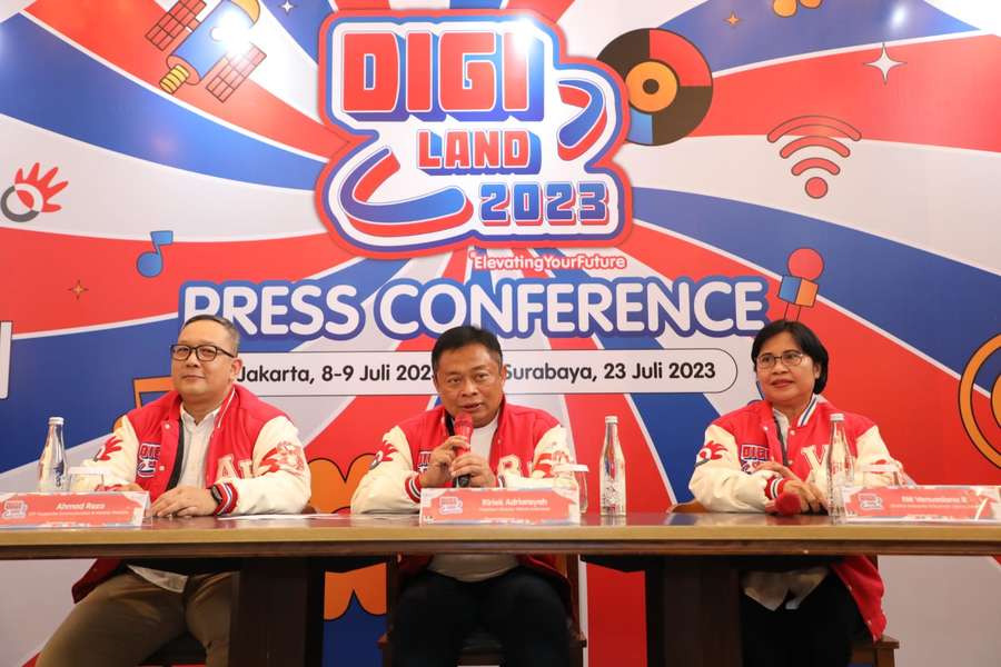 Sambut HUT Telkom ke- 58 Tahun, Najwa Shihab hingga Deddy Corbuzier Meriahkan Digiland 2023
