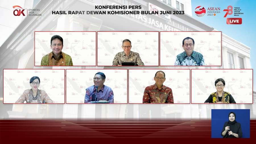 Dikepung Tekanan Global, OJK Pastikan Sektor Jasa Keuangan Tetap Stabil