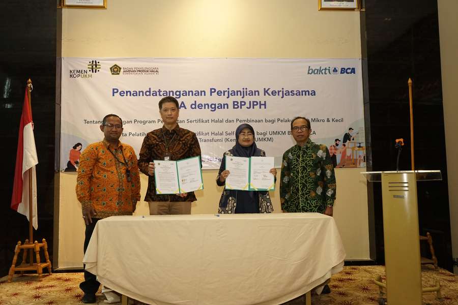 Masya Allah! BCA Fasilitasi 1.000 Sertifikasi Halal Gratis untuk UMKM