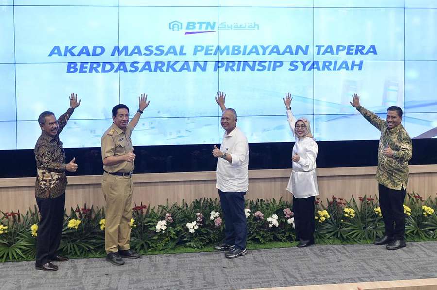 Gelar Akad Massal KPR Syariah, Bank BTN Siapkan 2.300 Unit Rumah