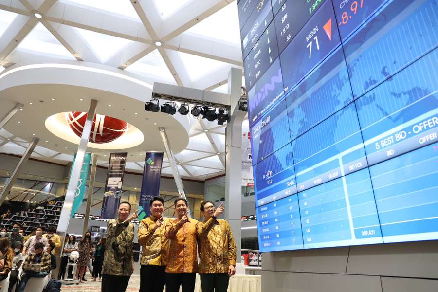 BEI Suspensi Perdagangan Saham Menn Teknologi Indonesia (MENN)