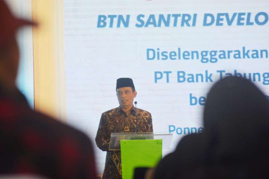 Libatkan Santri Atasi Backlog,  Bank BTN Edukasi Santri Jadi Developer