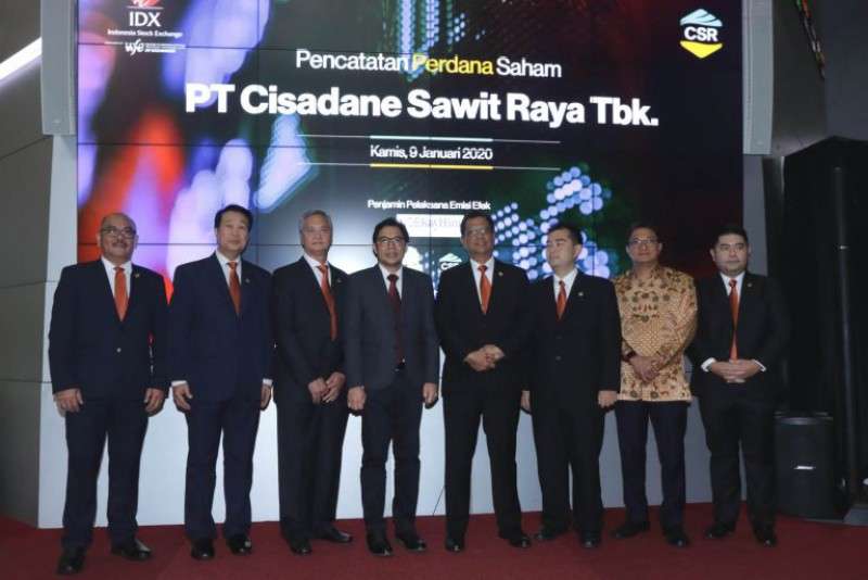 Buat Ekspansi Usaha, Cisadane Sawit Raya Raih Fasilitas Kredit Rp390 Miliar