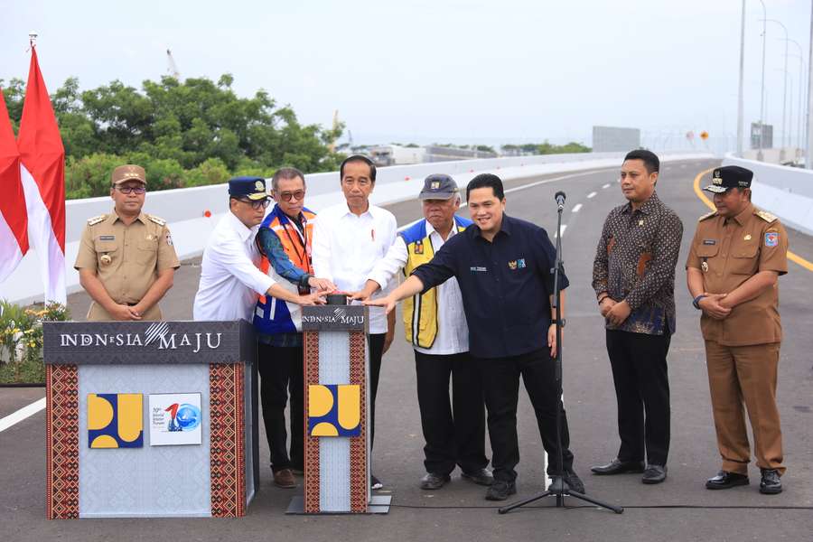 Diresmikan Jokowi, Jalan Akses Tol Makassar New Port Dibangun Anak Usaha META dengan Investasi Rp705 Miliar