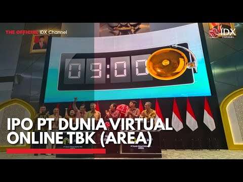 Dunia Virtual Online Resmi Melantai di BEI, Oversubscribed 17,5 Kali