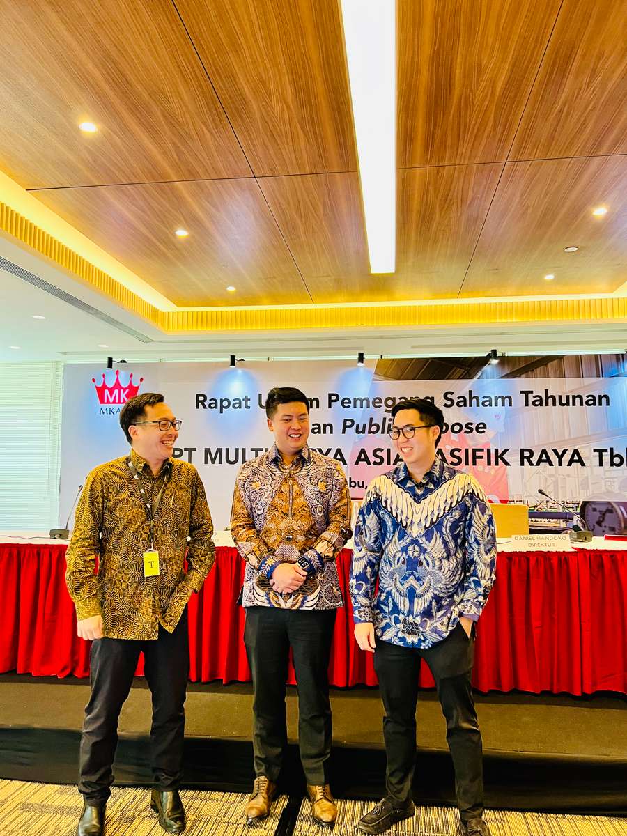 Kejar Target Pertumbuhan Bisnis, Multikarya Asia Pasifik Raya Siapkan Capex Rp30 Miliar