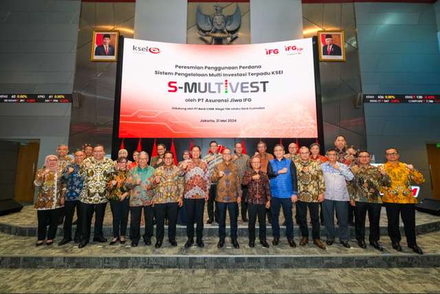 KSEI dan IFG Life Luncurkan Sistem Multi Investasi Terpadu
