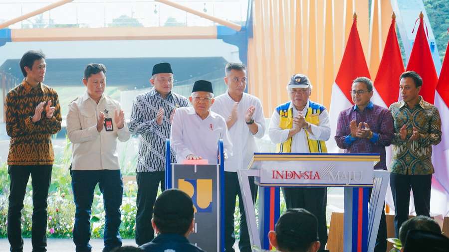 Diresmikan Wapres, Waktu Tempuh  Tol Cimanggis-Cibitung Hanya 30 Menit