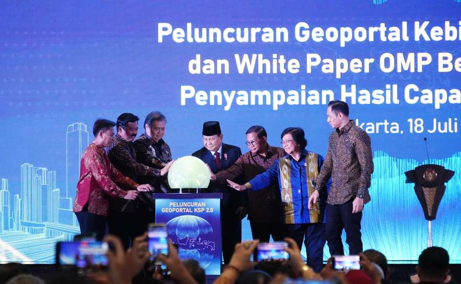 Prabowo: Kebijakan Satu Peta dan PSN Bikin Pembangunan Indonesia Melesat!
