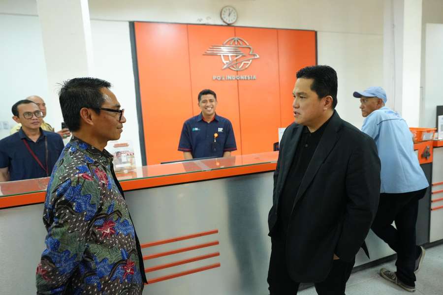 Erick Thohir Apresiasi Kolaborasi TikTok dan Pos Indonesia