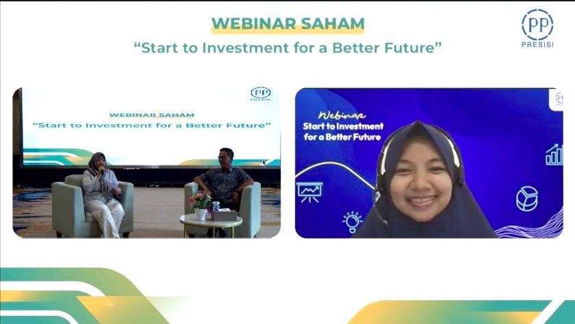 PP Presisi Gelar Webinar Saham, Ajak Peserta Ciptakan Masa Depan Investasi yang Cerah!
