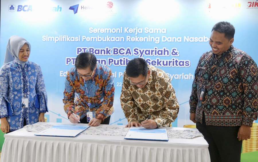 BCA Syariah & Henan Sekuritas Kerja Sama Permudah Buka RDN Syariah