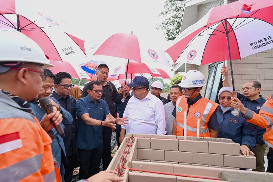 SIG Dukung Program 3 Juta Rumah Prabowo dengan Bata Interlock Presisi