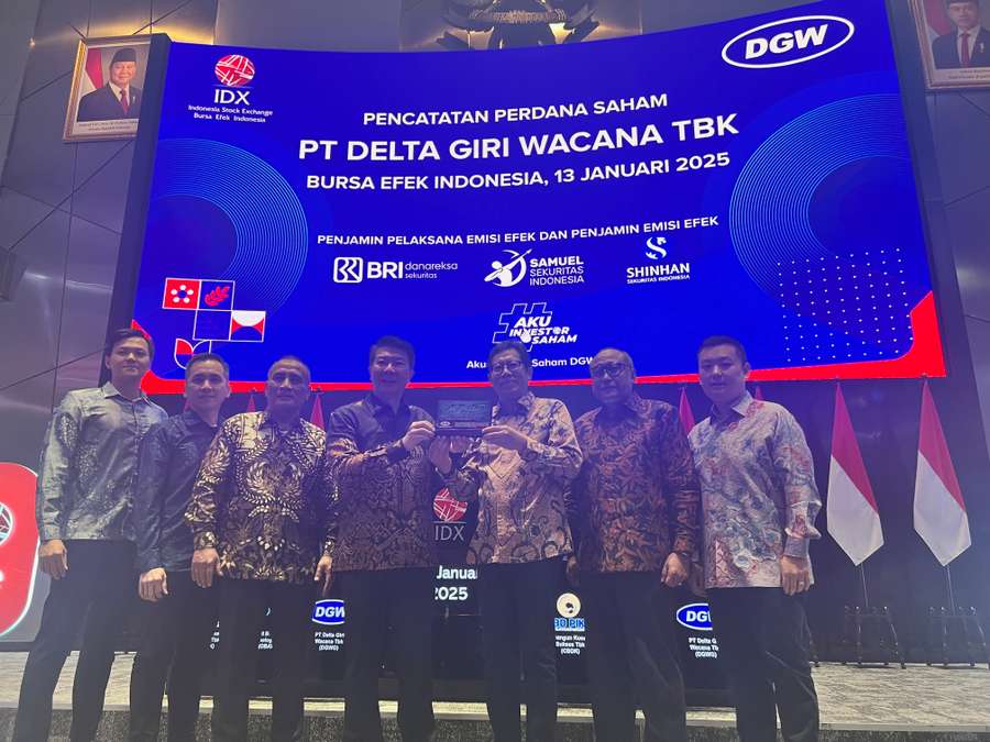 Listing di BEI, Harga Saham DGWG Naik 15,65%, Fokus Ketahanan Pangan