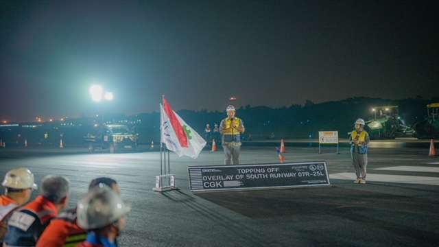 Jelang Idul Fitri 2025, PP Persero Rampungkan 83,98% Pekerjaan Overlay Runway Selatan Bandara Internasional Soekarno-Hatta