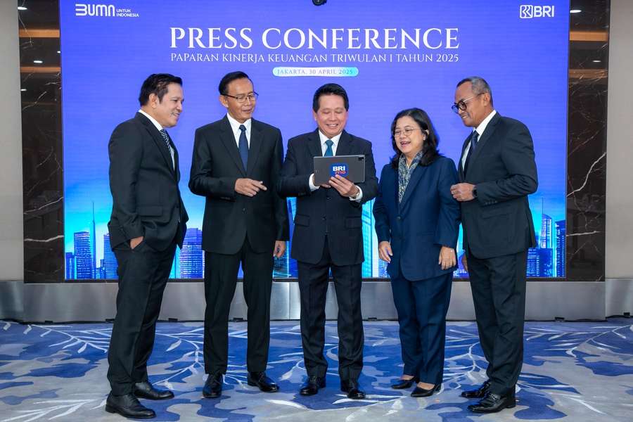 Triwulan I 2025, Aset BRI Tumbuh 5,49%, Cetak Laba Rp13,8 Triliun