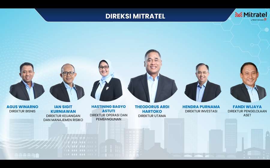 Mitratel Rombak Komisaris dan Tambah Direksi! Mantan Model Cantik Jadi Petinggi