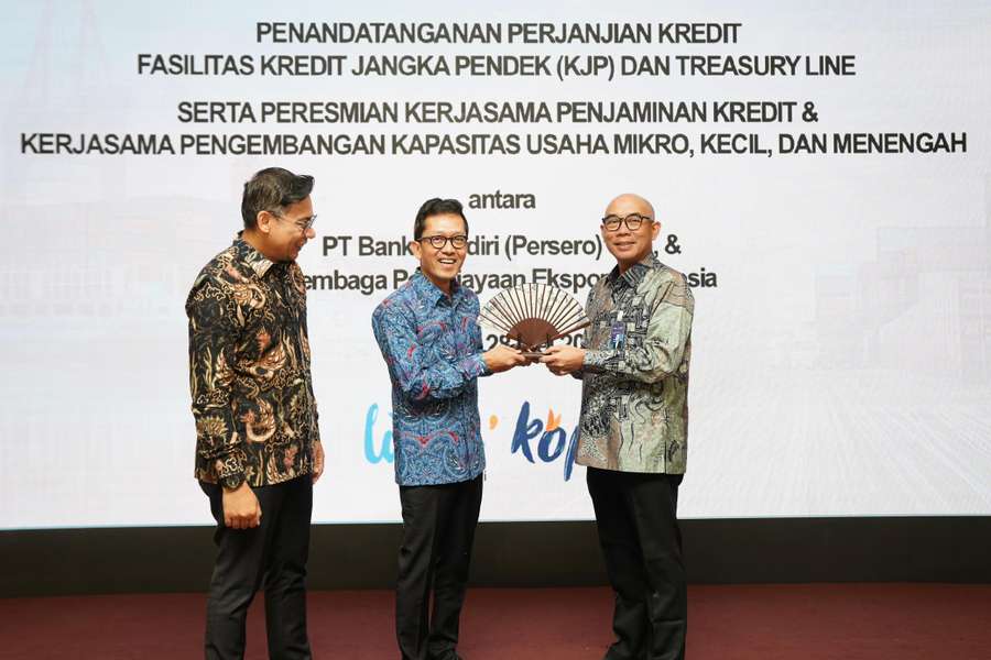Bank Mandiri dan LPEI Berkolaborasi Strategis Dorong Akselerasi Ekspor Nasional