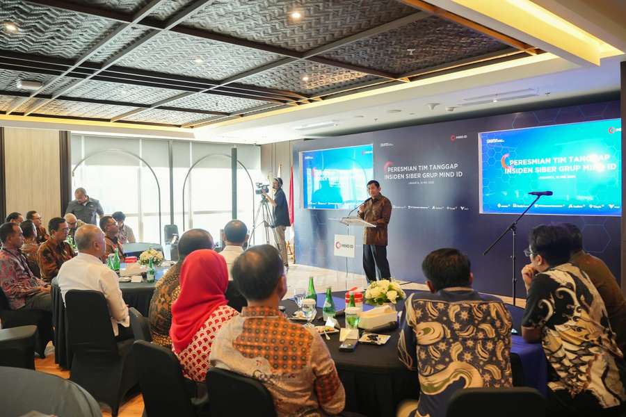 MIND ID Perkuat Keamanan Siber, Lindungi Aset Strategis Negara