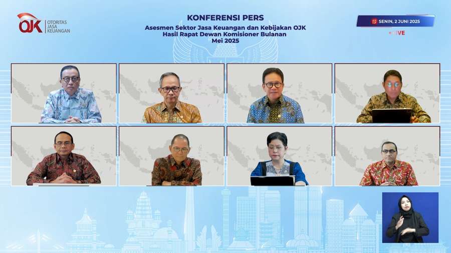 OJK: Kredit Tumbuh 8,88%, DPK Naik 4,55% pada April 2025
