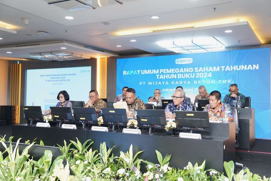 WIKA Beton Bagi Dividen Rp0,75 per Saham, Sepakati Perubahan Dewan Komisaris