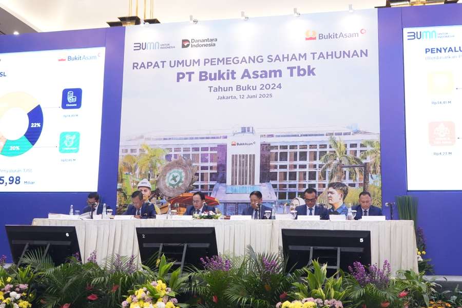 Bukit Asam (PTBA) Bagikan Dividen Rp3,83 Triliun Hari Ini