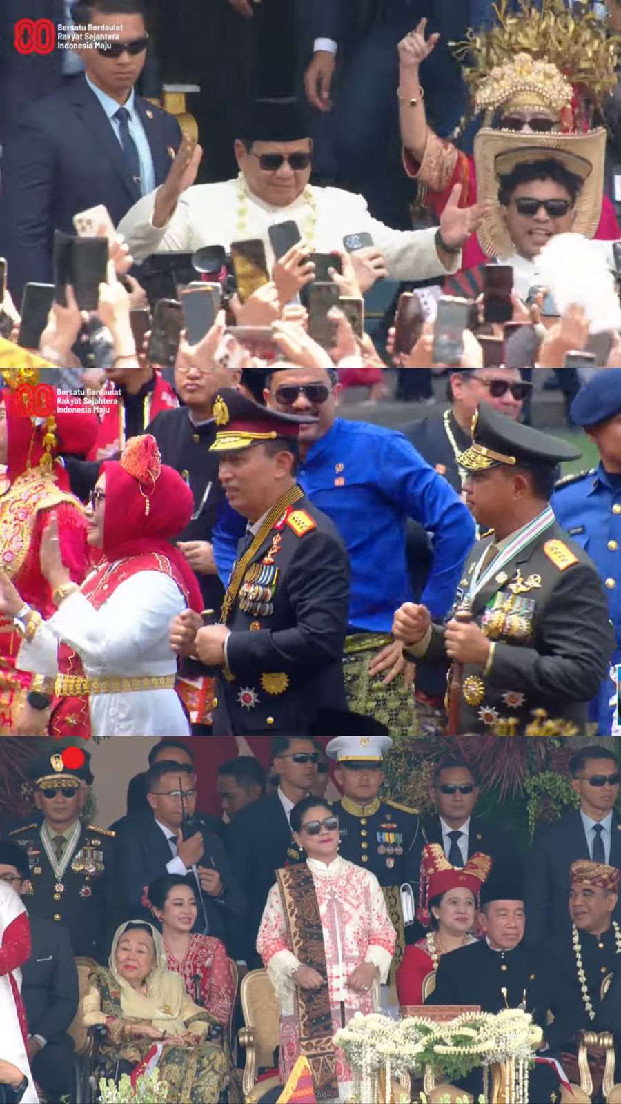 Aura Farming & Lagu Tabola Bale Pecah di Istana, Tamu Joget Bareng Presiden!