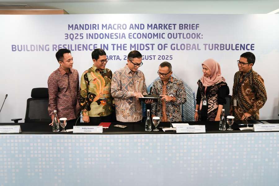 Bank Mandiri Prediksi Ekonomi Indonesia Tumbuh 4,96% Tahun 2025