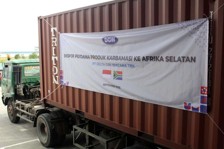 Produk DGWG Tembus Afrika Selatan! Ekspor Perdana Karbamasi Langsung 15 Ton