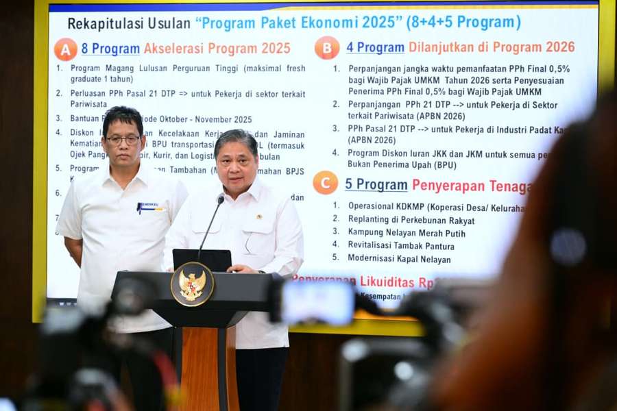 Airlangga Beberkan Program Ekonomi 2025: Dari Magang Bergaji UMP, Diskon Pajak hingga Kredit Rumah Murah