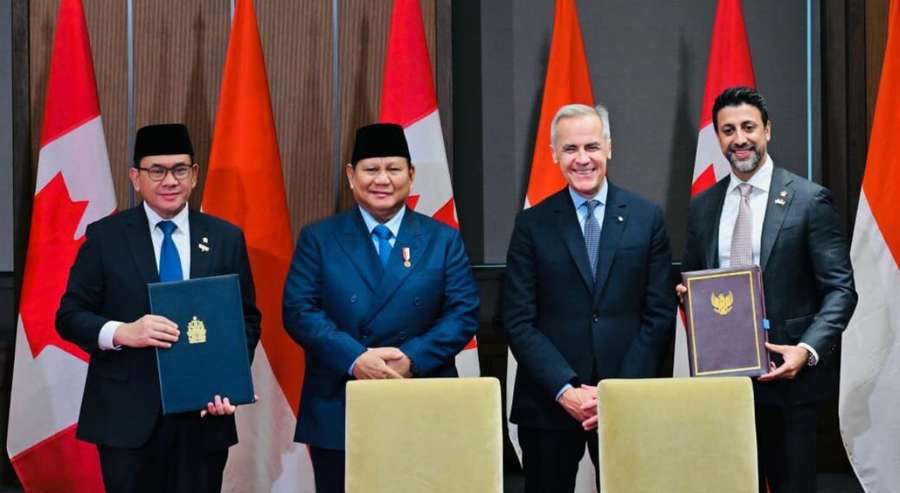 Prabowo dan PM Kanada Sepakat Perkuat Kerja Sama Dagang hingga Pertahanan
