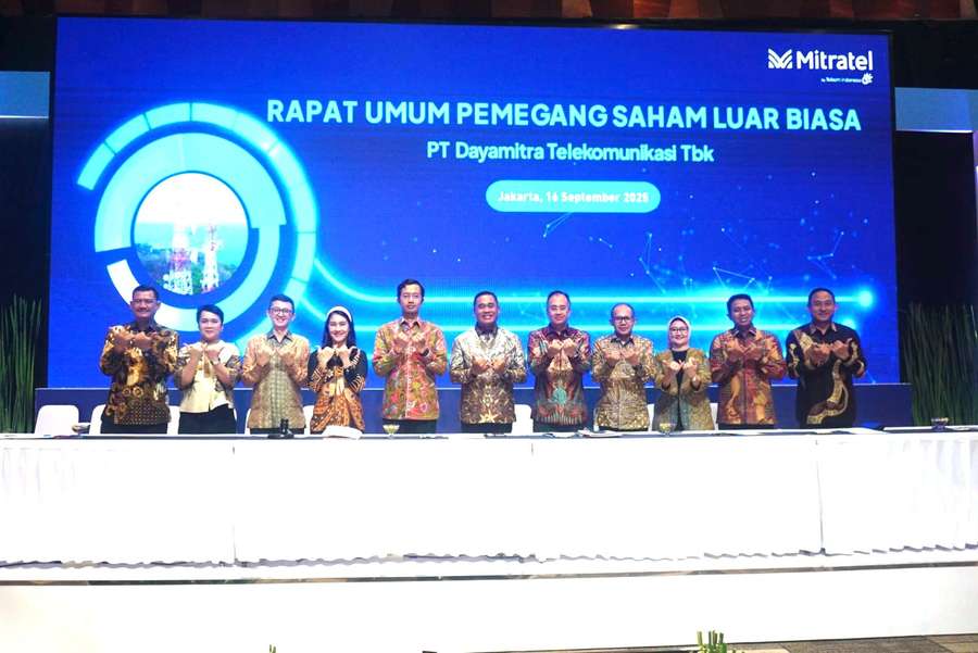 RUPSLB Mitratel Setujui Buyback Rp 1 Triliun dan Tunjuk Komisaris Independen Baru