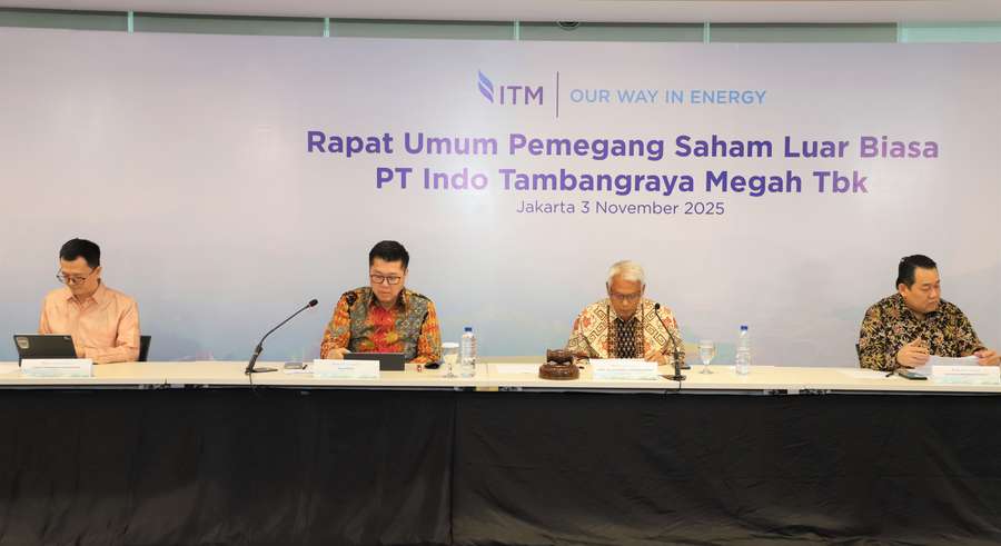 Disetujui RUPSLB, ITMG Siapkan Rp 2,49 Triliun untuk Buyback Saham