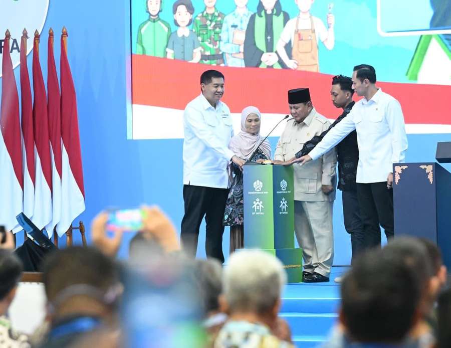 Prabowo Resmikan Akad Massal 62.000 KPR Rumah Subsidi dan KUR Perumahan Rp880 Miliar