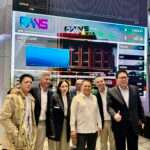 seremoni pencatatan perdana saham PT Rans Entertainmen Indonesia Tbk (RANS).